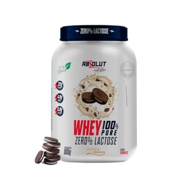 Imagem de Whey Protein 100% Pure Zero Lactose Com Colágeno Verisol 900g (Cookies)