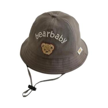 Imagem de Chapéus De Sol Para Crianças Com Proteção UV Estilo Bucket Coreano Par