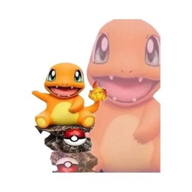 Imagem de Figurinha De Anime Bulbasaur Charizard Squirtle De 10cm Modelo Em PVC 