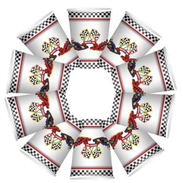 Imagem de Copos de papel descartáveis para festa Monster Truck 10 peças, para decorações de festa