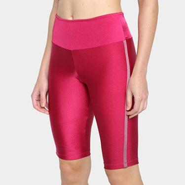 Imagem de Short Mercatto Hit Lisa Cintura Alta Feminina-Feminino