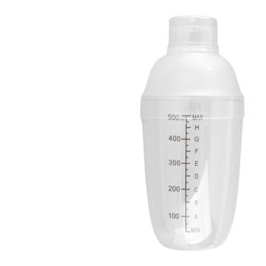 Imagem de Cocktail Shaker de PC com Balança para Loja Residencial Resina Grau Alimentar Leve e Fácil Lavar Três Estágios Precisos Decoração Exquista Preparo Suc