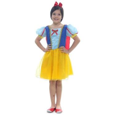 Imagem de Fantasia Princesa Ruby Curta com Capa e Tiara Infantil - Sulamericana,