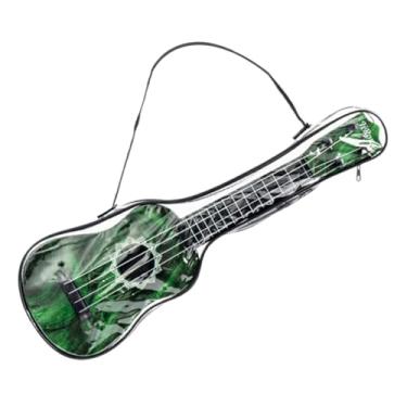 Imagem de Luwecf Ukulele Infantil de 4 Cordas, 16,54 Polegadas, Brinquedo Musical para Aprendizado, com Bolsa de Armazenamento, Ideal para Meninos E Meninas. Perfeito, Verde, Tamanho real