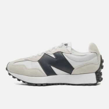 Imagem de Tênis New Balance Unissex 327v1 , 35BR, Branco, Creme