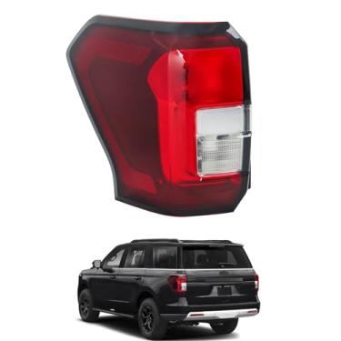 Imagem de labwork Lâmpada traseira de substituição para Expedition Timberline 2022-2024 Lente vermelha lado do motorista luz de freio de halogênio externo NL1Z13405D
