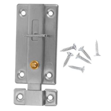 Imagem de HOLIDYOYO Trava de gaiola de pássaro de aço inoxidável para trava de segurança de porta comercial