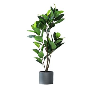Imagem de SLGGPJBU Plantas falsas, planta artificial, árvores, plantas artificiais, plantas falsas em vaso para interior, exterior, casa, escritório, jardim, decoração, presente, plantas artificiais, interior