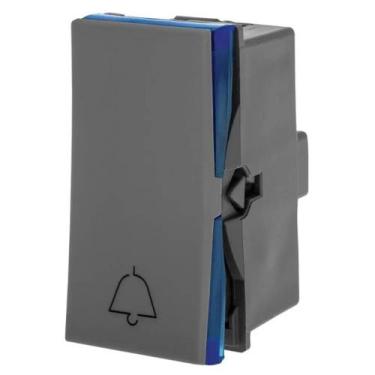 Imagem de Modulo Pulsador De Campainha Pial Plus+ Legrand Cinza 611012CZ