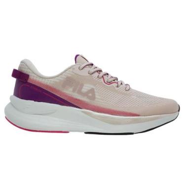 Imagem de Tênis Esportivo Feminino Fila Street 1318706 Rosa, 37, Rose
