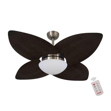Imagem de Ventilador De Teto Bronze 4 Pás Palmae Tabaco 127V