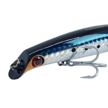 Imagem de Isca Artificial Poseidon Katana 120f Meia-água P/ Robalo, 120 mm, Bhp