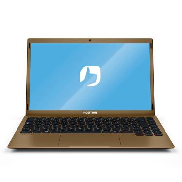 Imagem de Notebook Positivo Motion Gold C4500E Intel® Celeron® Dual Core N4020 Linux 4GB RAM 1TB HD 14,1`` LED HD - Dourado