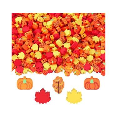 Imagem de Contas De Argila Polimérica Em Formato De Frutas 30 60 120 Peças Para 