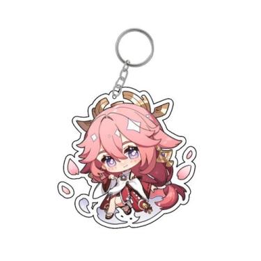 Imagem de Chaveiros Genshin Impact Acrílico Chibi Anime Pingente Diversos Person