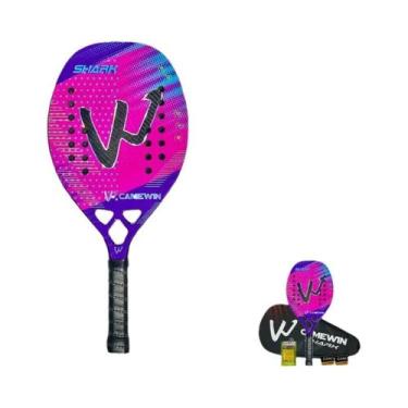 Imagem de Raquete de Tênis de Praia Camewin - Fibra de Carbono 3K - Superfície R