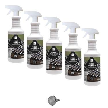 Imagem de Limpador Desengordurante Grill Cleaner Spartan Grelhas Kit 5