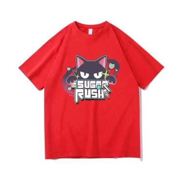 Imagem de Camisetas Gráficas Unissex De Moda Streetwear Manga Cosplay Blue Anime