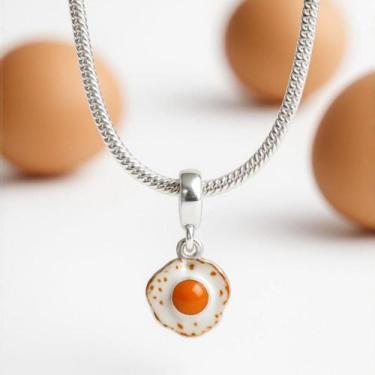 Imagem de Berloque Ovo Bacon em Prata 925 - MIT Joias, Ovo