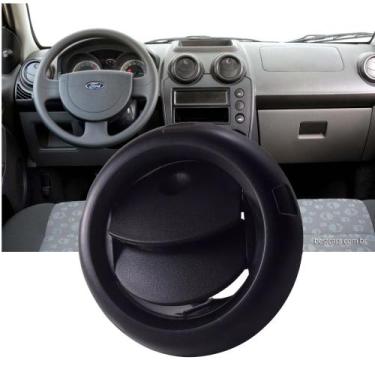 Imagem de Difusor Ar Central e Lateral Fiesta 2008 A 2014  Preto - Autoplast