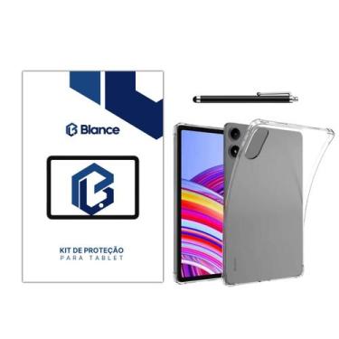 Imagem de Kit Capa TPU  Película Hydrogel  Caneta Touch Para Po.co Pad e Pad Pro