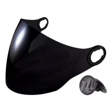 Imagem de Viseira Fumê New Liberty 3 Pro Tork Mais Reparo Fixação - Polivisor