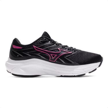 Imagem de Tênis Mizuno Jet 8 Junior, Preto, Roxo, 34
