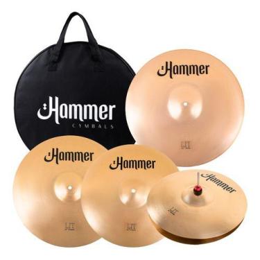 Imagem de Kit Pratos Hammer Lit 14/16/18/20" - LIVERPOOL