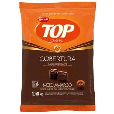 Imagem de Chocolate Harald Top Gotas 1,05Kg Meio Amargo