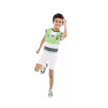 Imagem de Fantasia Buzz Lightyear Toy Story Infantil Curto - Regina, G - 9 a 12 