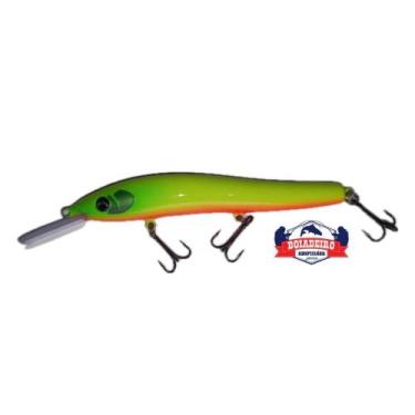 Imagem de Isca Panic F 11,5cm 16gr  Floating (Flutua) OCL Iscas, Amarelo