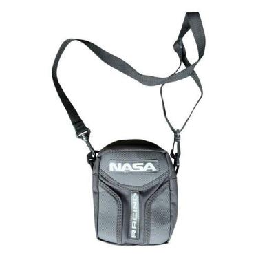 Imagem de Shoulder Bag Pochete Nasa Lateral Resistente Impermeável, Branco