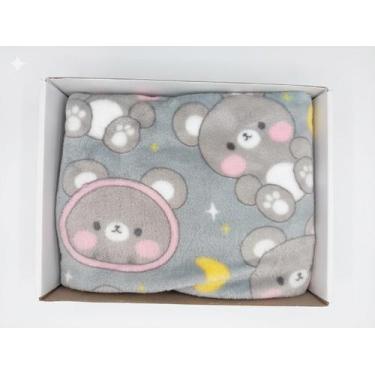 Imagem de Cobertor de Bebê Etruria Baby Flannel Ursinho