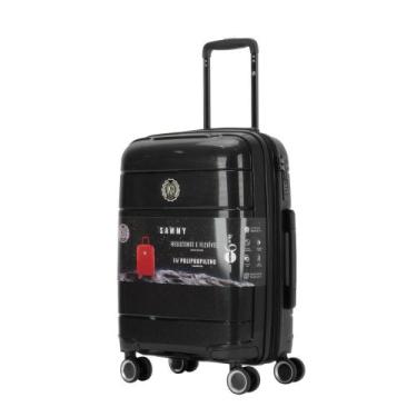 Imagem de Mala De Viagem Média 23 Kg 4 Rodas Dupla 360 senha tipo TSA Expansiva 