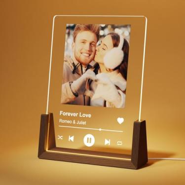 Imagem de Porta-Retrato Acrílico Personalizado LUCKOR Presente Sob Medida