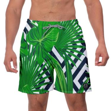 Imagem de Short Praia Masculino W2 Estampado Academia Caminhada Corrida Qualidade-Masculino