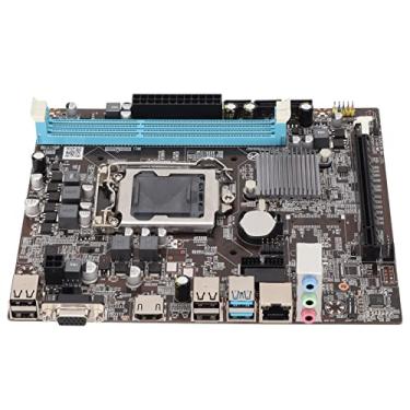 Imagem de Placa-mãe CPU Combo, DDR3 PC de alta compatibilidade Placa-mãe de capacitor de longa duração para computadores desktop para Intel para LGA 1151
