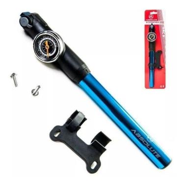 Imagem de Bomba De Ar Para Bicicleta Absolut Com Manometro 120psi Mini