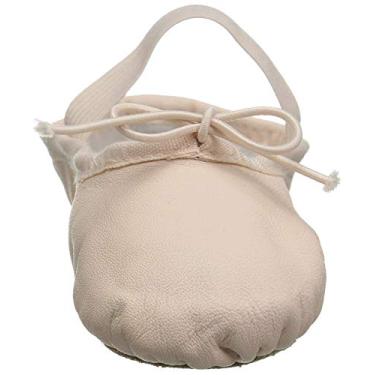 Imagem de Bloch Tênis de dança unissex infantil Dansoft com sola completa, forro de algodão, Rosa teatral, 8.5 X-Narrow Toddler