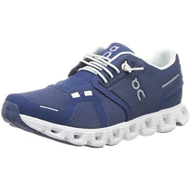 Imagem de On Tênis feminino Cloud 5, Jeans branco, 35