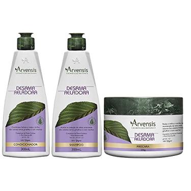 Imagem de Kit Arvensis Desamareladora Shampoo + Condicionador 300ml + Máscara 250g