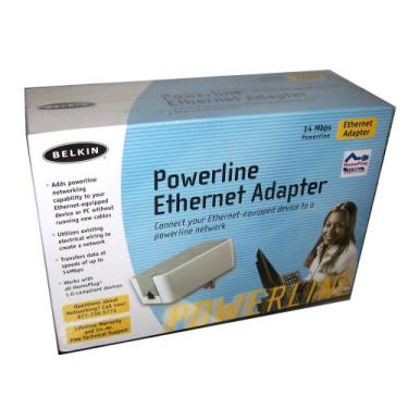 Imagem de Belkin Adaptadores Powerline Ethernet F5D4070