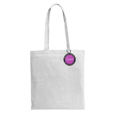 Imagem de Sacola Ecobag em Algodão 37x41cm Asti TopGet