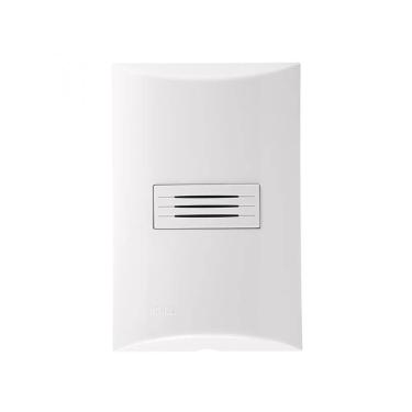 Imagem de Cigarra Eletromecânica Bivolt 4x2 Branco Brava Cod. 551511 – Soprano