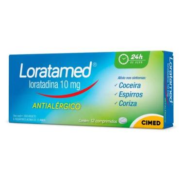 Imagem de Loratamed (Loratadina) 10mg 12 comprimidos CIMED