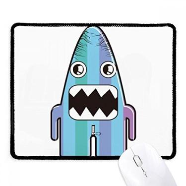 Imagem de Mousepad Alienígena Monster Blue Monster da Universo Tapete de borracha para jogos
