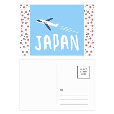 Imagem de Cartão postal para viagem de avião japonês Wellcome Natal Natal celebração cartão postal Blessing