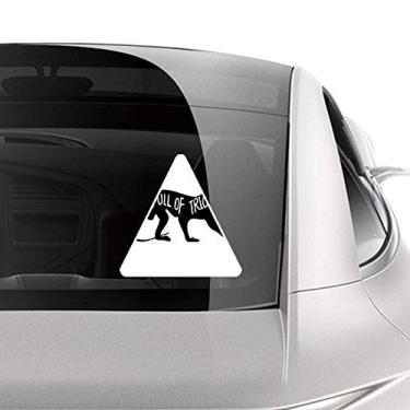 Imagem de DIYthinker Adesivo de macaco preto com desenho de animal natural para carro, motocicleta, bicicleta, bagagem