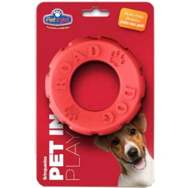Imagem de Brinquedo Pet Play Pneu Vermelho - Tam. Único