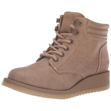 Imagem de Blowfish Malibu Bota feminina City Fashion, Sequoia vermelha e amêndoa vegana/Far Out, 8